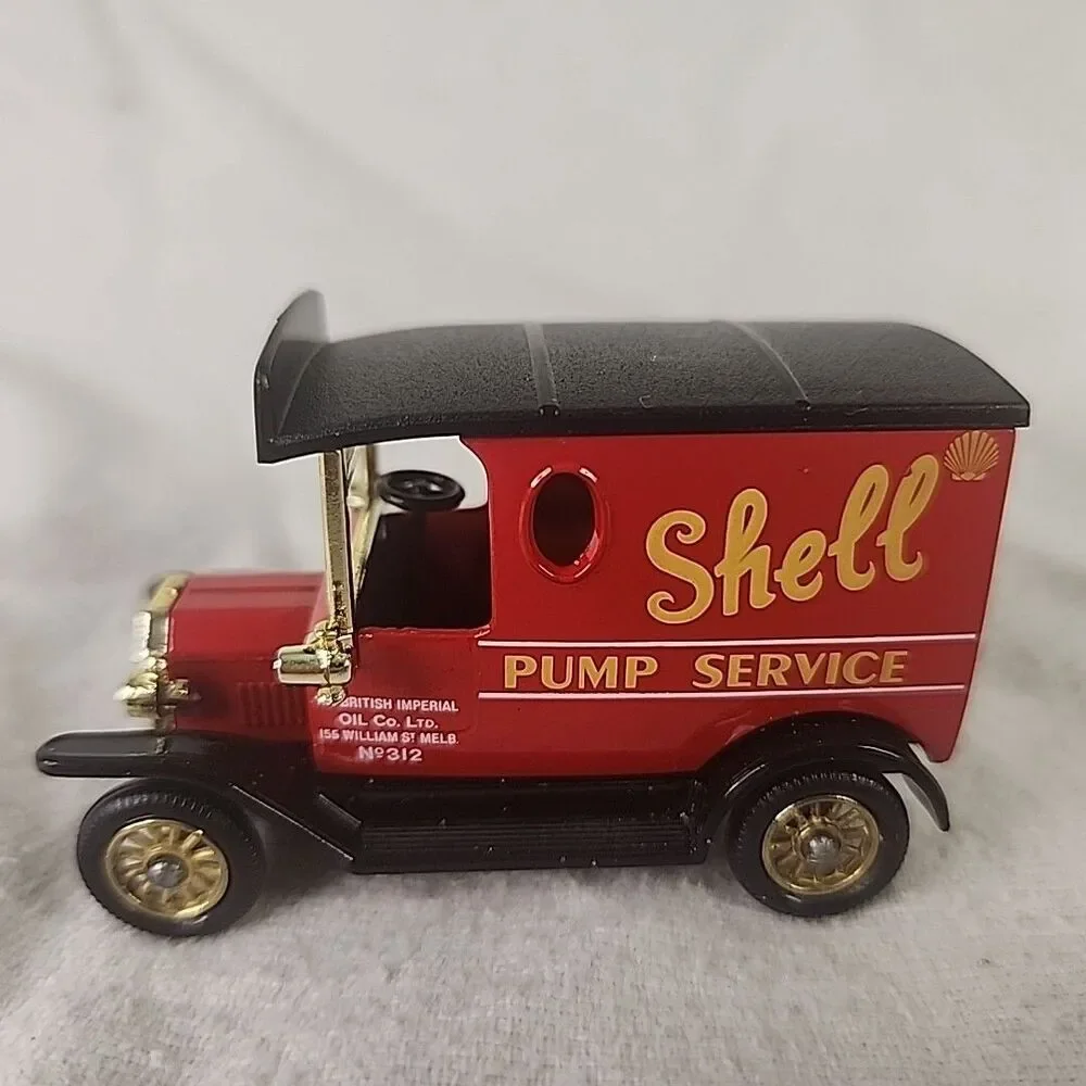 Lledo Days Gone Shell Delivery Truck Vintage Made In England Die Cast Old Toy